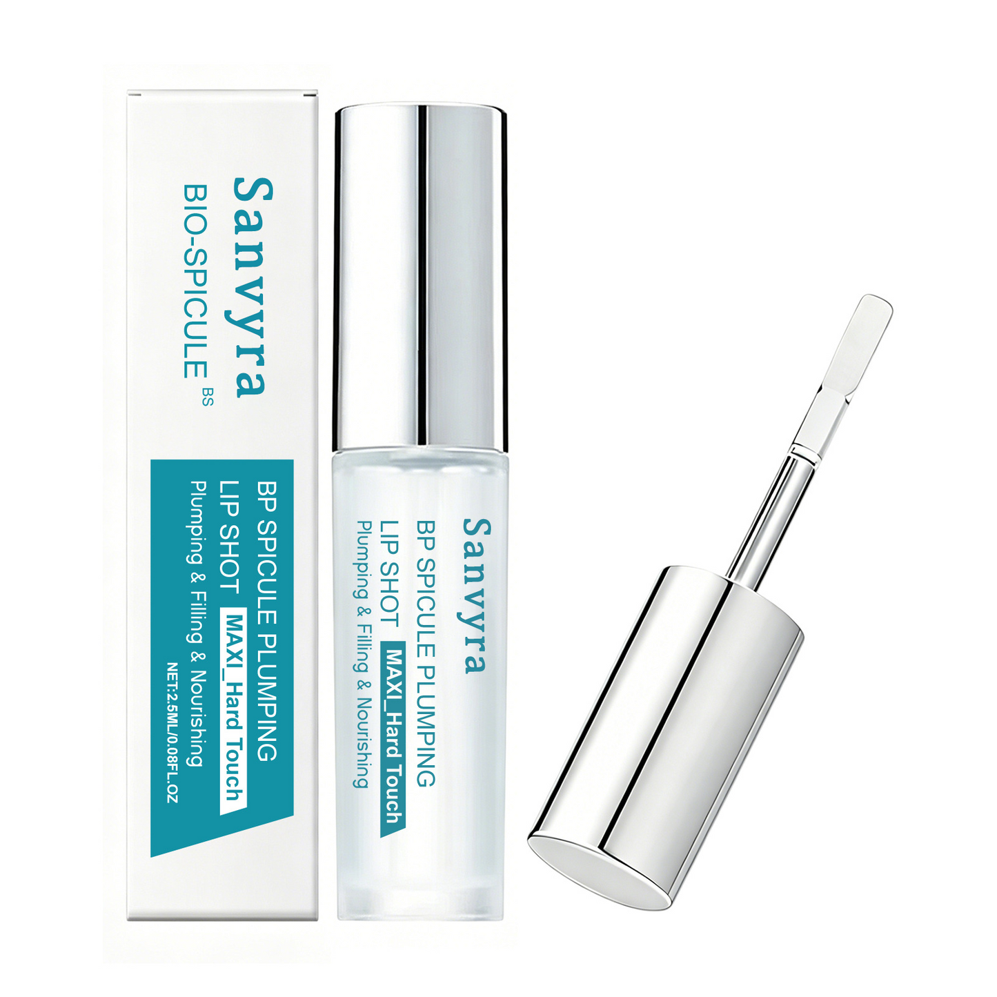Sanvyra® Lip Plumping Serum – Non-Sticky Hydrating Lip Treatment