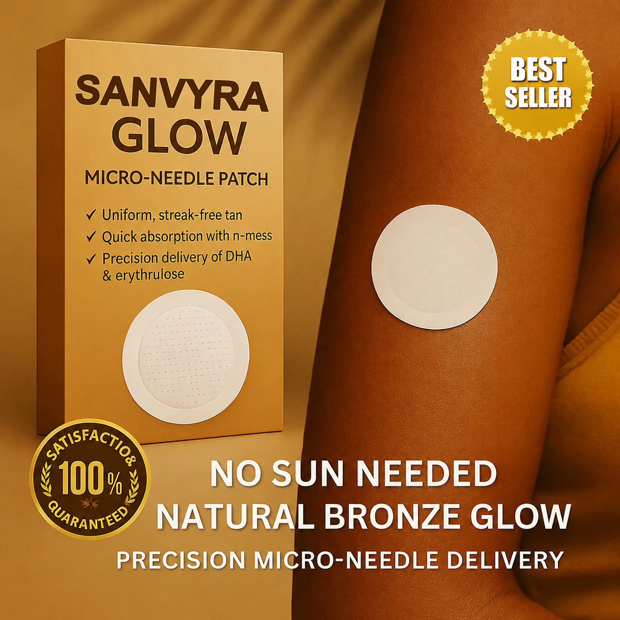 SANVYRA Transdermal Tanning Patch
