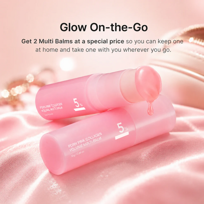 ✨LAST DAY BUY 1 GET 1 FREE✨Sanvyra Pink Collagen Volume Multi Balm by Corevia